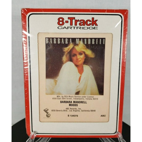 Vintage 1978 Barbara Mandrell MOODS 8-Track Cartridge Tape - Picture 3 of 11